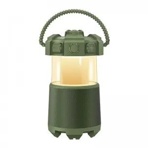 Mini Camping Speaker with LED Light 3600mAh 10W